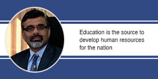 Education is the source to develop human resources for the nation, says Dr. Rakesh Ranjan